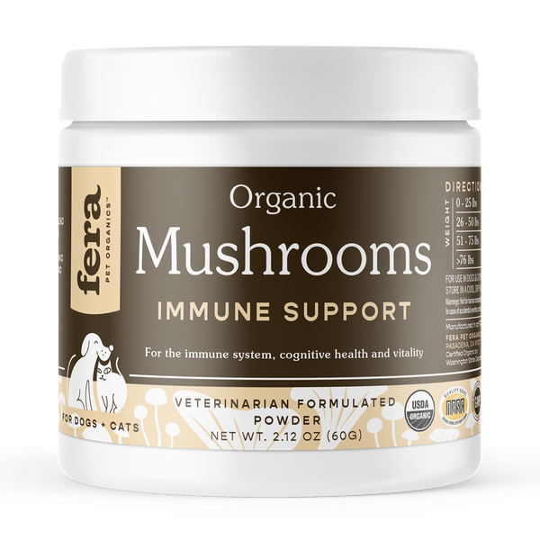 Fera Pet Organics Organic Mushroom Blend for Dogs & Cats