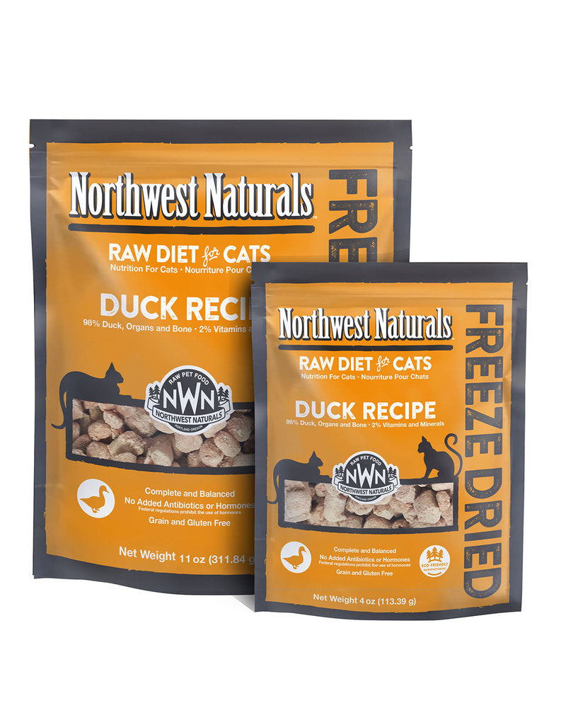 Northwest Naturals Freeze Dried Diet for Cats - Duck Nibbles