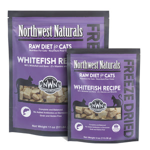 Northwest Naturals Freeze Dried Diet for Cats - Whitefish Nibbles
