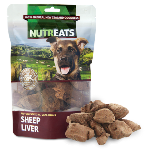 Nutreats Freeze Dried Sheep Liver for Dogs