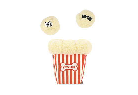 P.L.A.Y. Hollywoof Cinema Dog Toys - Poppin' Popcorn
