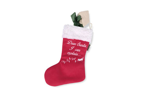 P.L.A.Y. Merry Woofmas Good Dog Stocking Dog Toy