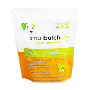 Smallbatch Freeze Dried Pork Sliders for Dogs