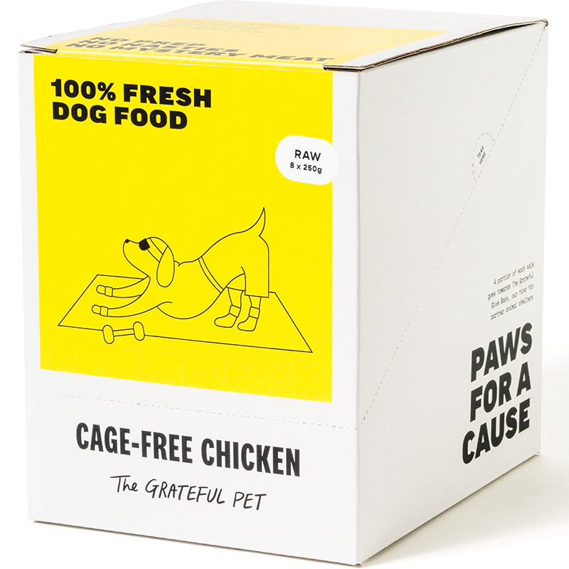 The Grateful Pet Frozen Raw Cage-free Chicken