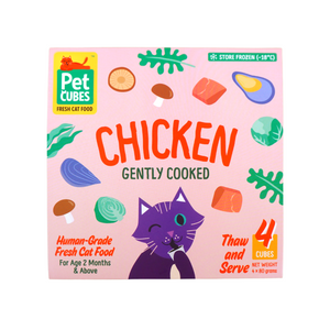 PetCubes Gently Cooked Cat Food - Chicken