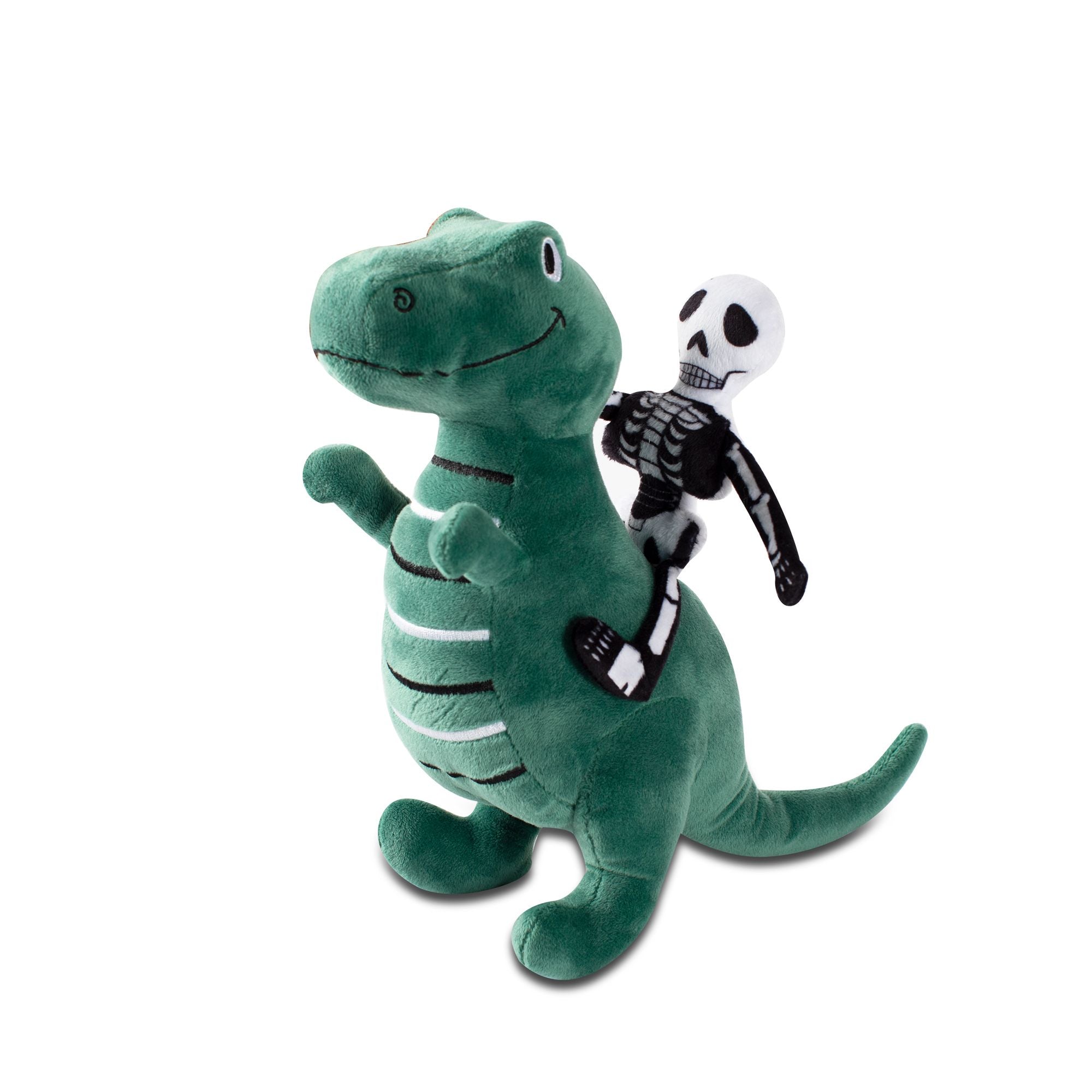 Fringe Studio Dog Squeaker Toy - Spooky Saurus