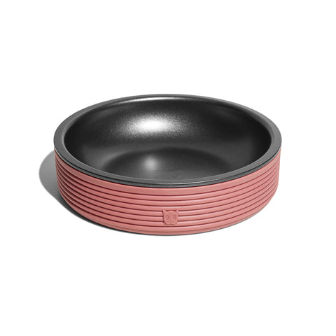 Zee Cat Duo Bowl for Cats - Terracotta