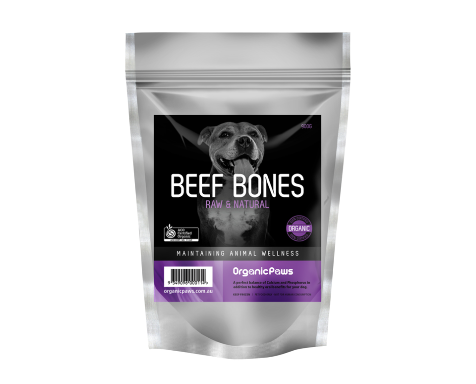 Organic Paws Frozen Beef Bones
