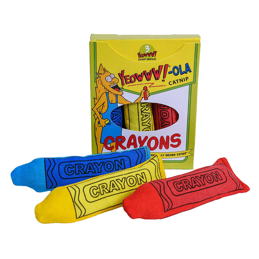 Yeowww! Crayons Catnip Toy