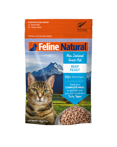 Feline Natural Freeze Dried Beef Feast