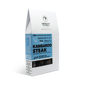 Loyalty Pet Treats Kangaroo Steak