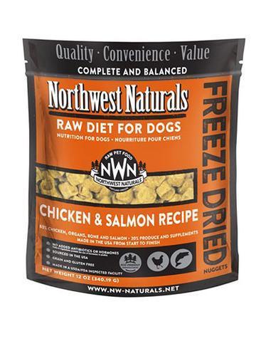 Northwest Naturals Freeze Dried Diet for Dogs - Chicken & Salmon