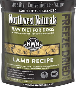 Northwest Naturals Freeze Dried Diet for Dogs - Lamb