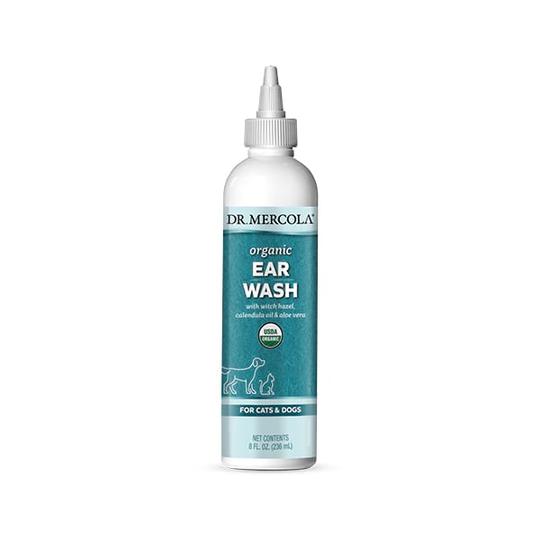 Dr Mercola Organic Ear Wash for Cats & Dogs