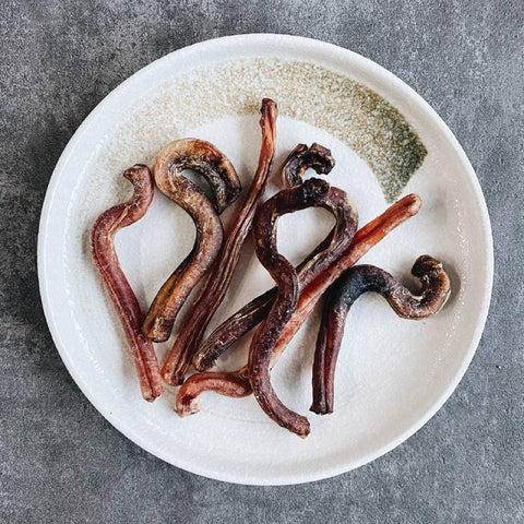 The Dog Grocer Treats - Air Dried Grass Fed Ram Pizzle Sticks (Short)