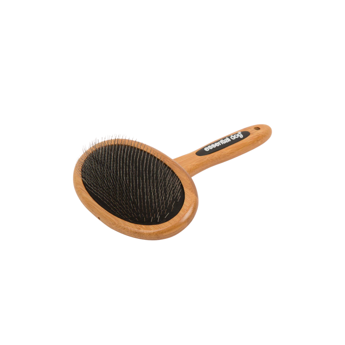 Essential Dog Natural Bamboo Slicker Brush for Dogs & Cats