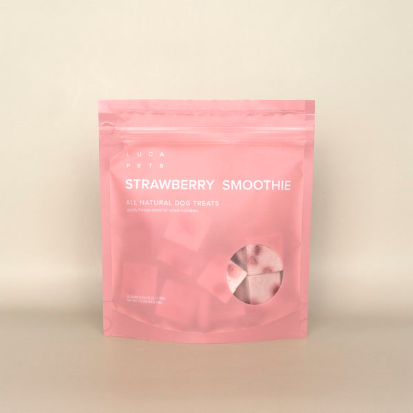 Luca Pets Treats - Strawberry Smoothie